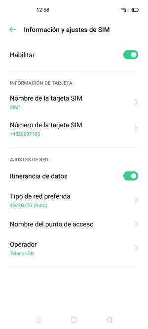 Configurar Itinerancia Roaming De Datos Oppo Android Android