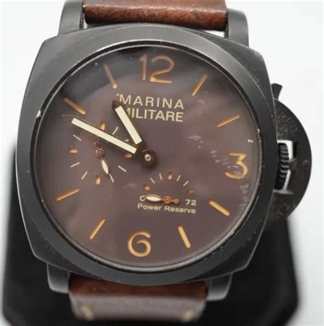 OROLOGIO PARNIS MARINA Militare Automatico GMT Panerai Homage Power