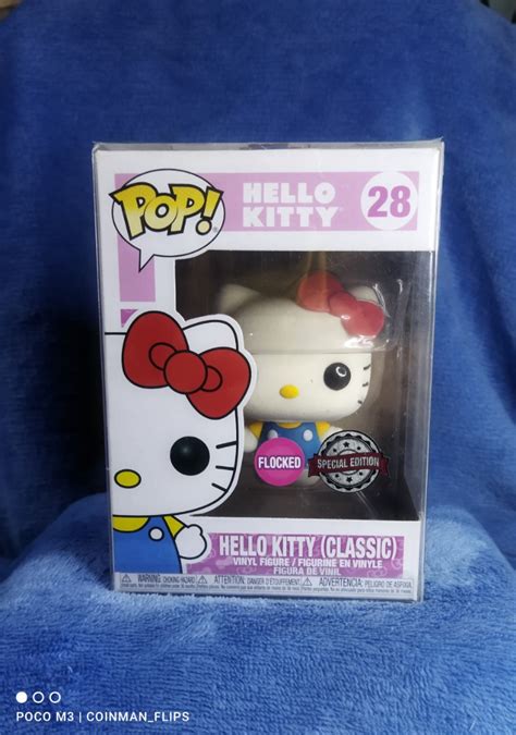 Hello Kitty Classic Funko Pop 28 Flockedspecial Edition Hobbies