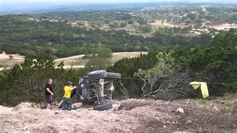 Jeep Roll Over Recovery Hidden Falls Adventure Park Youtube