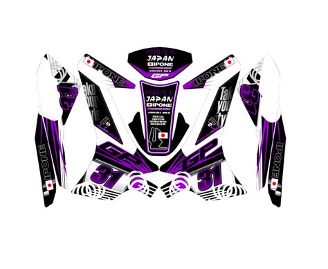 BWS 4T GP JAPAN MORADO Calcas Monkey