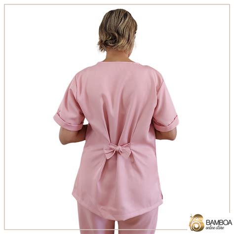 Pijama Cir Rgico Gabardine Gola Redonda Elo Produtos Especiais