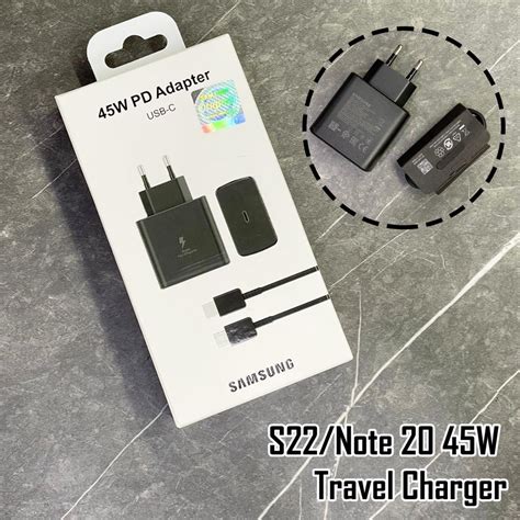 Jual Charger Samsung 45 Watt Super Fast Charging Tipe C To Tipe C Power Delivery Pd Type C Note