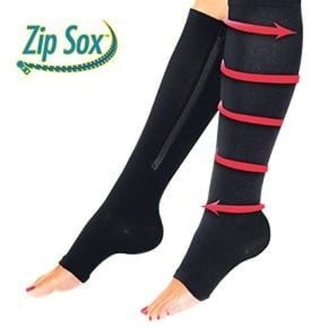 Medias De Descanso Zip Sox Equimedic Y Fisioterapia