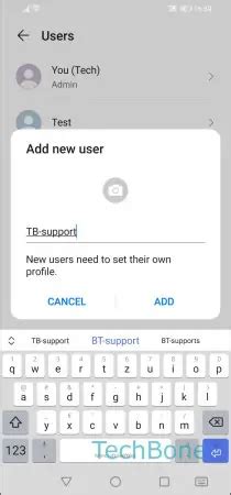 How To Add User Account Huawei Manual Techbone