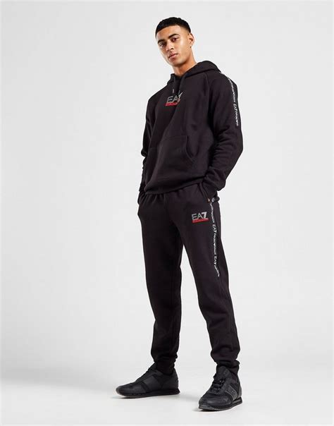 Black Emporio Armani Ea7 Tape Joggers Jd Sports Nz