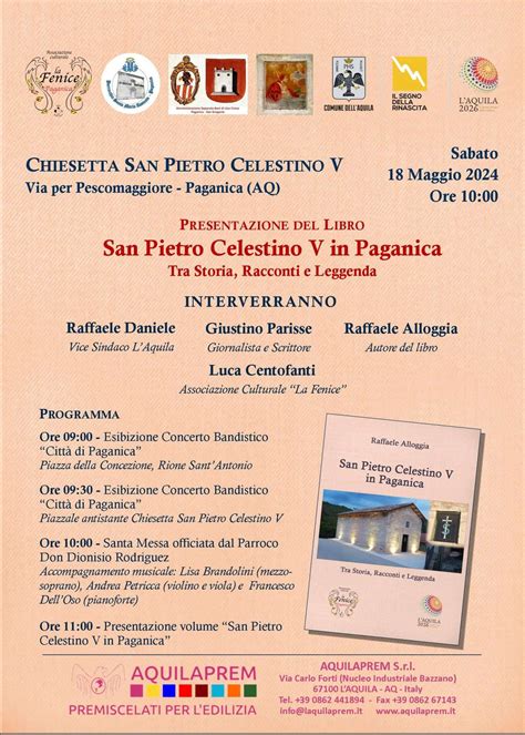 Paganica Raffaele Alloggia Presenta San Pietro Celestino V In