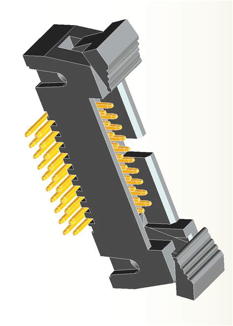 Mm Right Angle Pcb Connector Ejector Header Connector Ejector