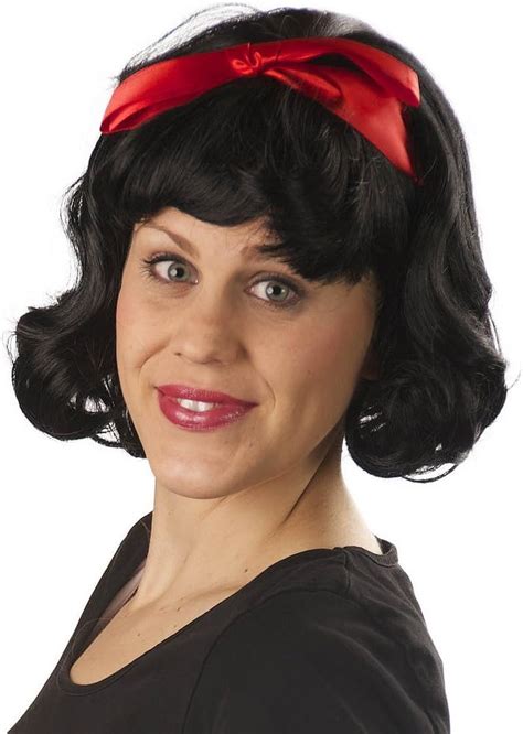 My Costume Wigs Womens Snow White Wig Black One Size