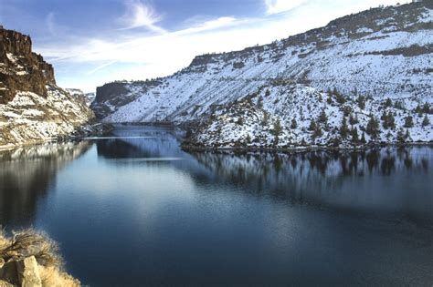 Mountain Lake Ravine Royalty Free Stock Photo