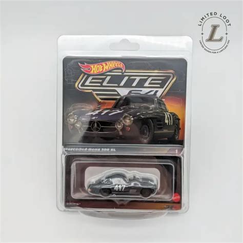 Hot Wheels Collectors Hwc Elite 64 Series Mercedes Benz 300 Sl Nuovo Sigillato Eur 28 99