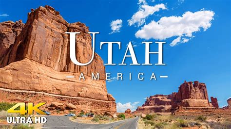 Flying Over Utah K Uhd Amazing Beautiful Nature Scenery Relaxing