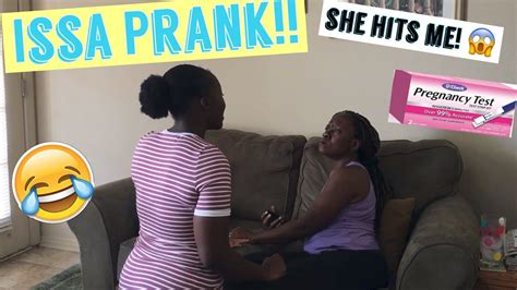 Im Pregnant Prank On My Mom She Beats Me Youtube