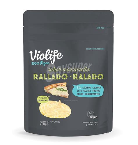 Violife Rallado Vegano Violife Sabor Mozzarella G