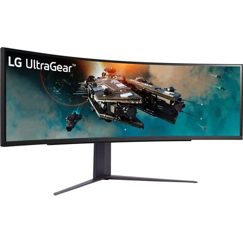 Lg Ultragear 49gr85dc B 5120×1440 240hz Dqhd Curved Monitor