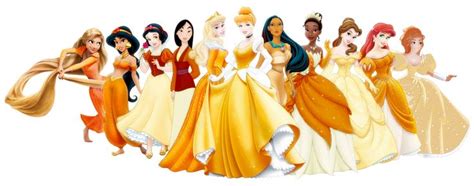 Disney Orange Princesses Disney Princess Rapunzel Disney Princess