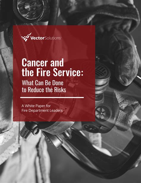 Vector Solutions Public Sector White Paper Cancer And The Fire Service