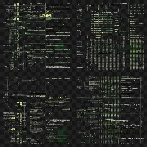 Premium Psd Design Of Dystopian Propaganda Matrix Code Screens With