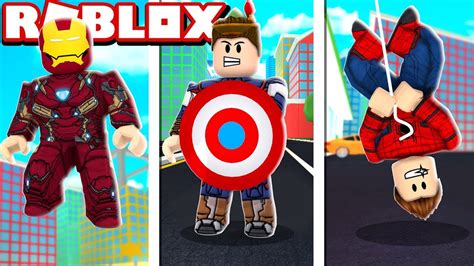 SIMULADOR DE SUPER HERÓIS NO ROBLOX YouTube