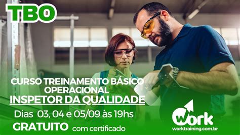 Tbo Inspetor Da Qualidade Treinamento B Sico Operacional P Inspetor