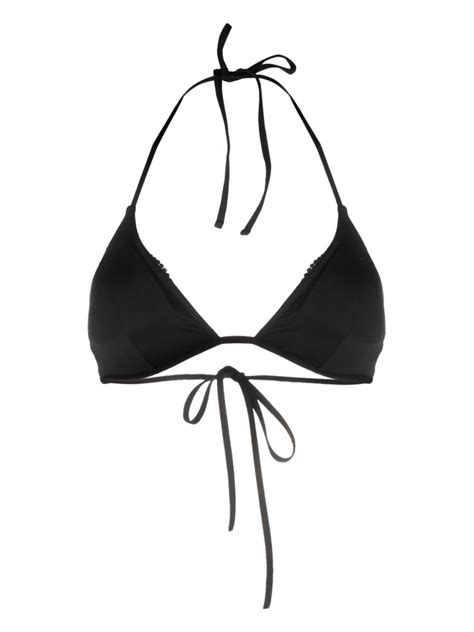 La Perla Bead Embellished Triangle Bikini Top Farfetch