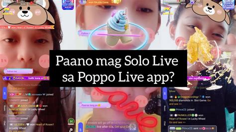 Poppo Live Guide For Beginners Paano Mag Solo Live Youtube