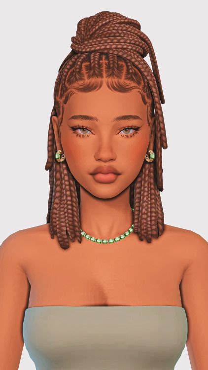 Braids Locs Twists And More Maxis Match Edition In 2024 Sims