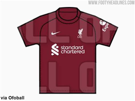 Liverpool Home Away Kits Leaked Footy Headlines