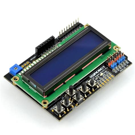 DFRobot LCD Keypad Shield v1 1 Display für Arduino Botland