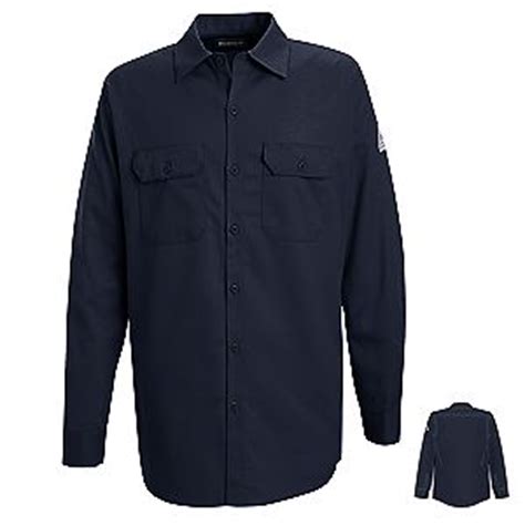 EXCEL FR Flame Resistant Button Front Work Shirt OCCUPATIONAL APPAREL