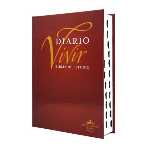 Biblia De Estudio Diario Vivir Rvr Tapa Dura Ndice Nueva