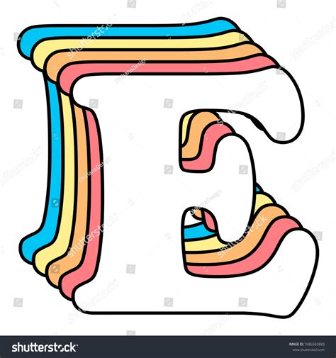 3202 Cute And Colorful Alphabet E Images Stock Photos And Vectors