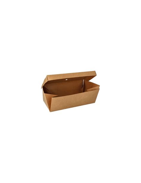 Cajas Para Hamburguesa Cart N Kraft Desplegables Grande