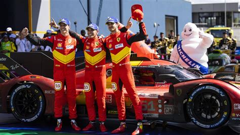 100 Jahre nach der Premiere Ferrari gewinnt bei Rückkehr in Le Mans