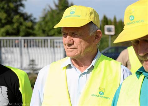 Protest rolników w Szczecinie Kaczyński wali cały czas w Niemców a