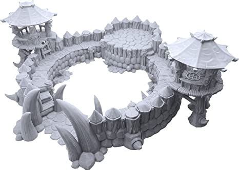 Orc Arena By Makers Anvil 3D Printed Tabletop RPG Scenery And Wargame