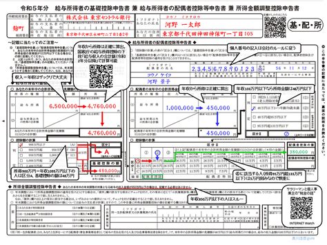 [b 年末調整] 年末調整の書き方【2023年 令和5年分 最新版】今年の変更点は？ そもそも年末調整とは？ 3枚の申告書の記入例まとめ