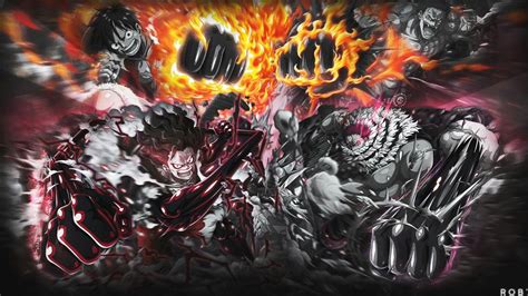 Luffy vs Katakuri Wallpaper