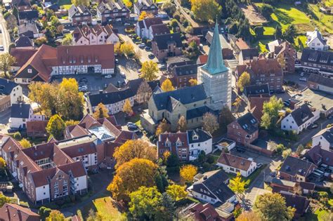 Rhynern Aus Der Vogelperspektive Herbstluftbild Baustelle Zu