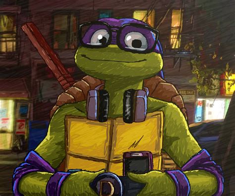 TMNT Mutant Mayhem Donatello Fan Art by KimKaiDrawings on DeviantArt