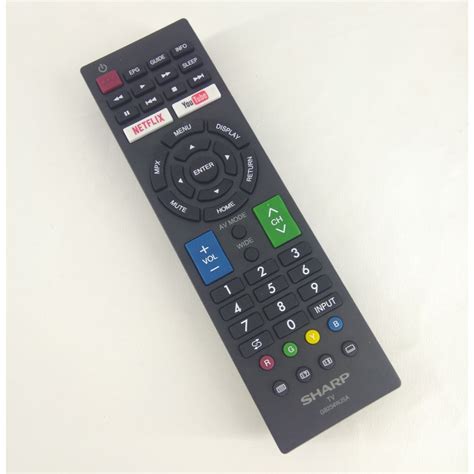 Jual Remot Remote TV Sharp Aquos LCD LED Smart TV GB234WJSA Original