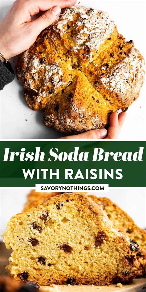 Try This Easy Irish Soda Bread With Raisins For St Patrick S Day It S Quick To Make Without