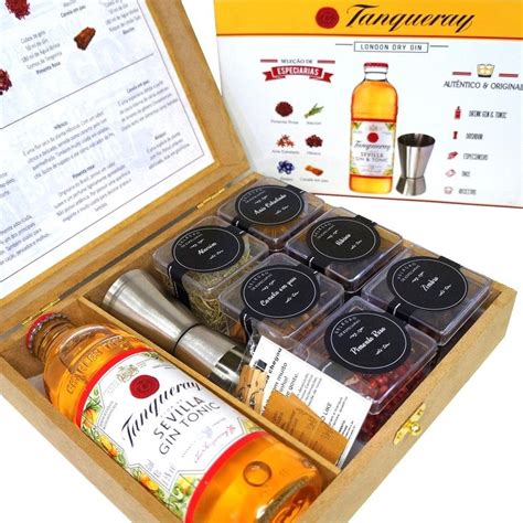 Kit Gin Tonica Tanqueray Sevilla Ml Especiarias Dosador