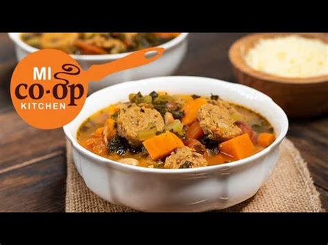 Sweet Potato Turkey Sausage Minestrone Soup YouTube