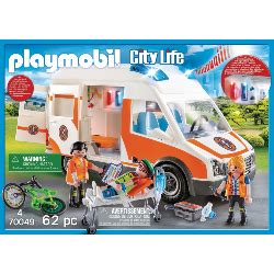 Playmobil City Life Ambulance Et Secouristes Au Meilleur Prix Sur