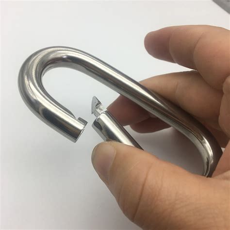 High Quality Oval Shape Stainless Steel Carabiner Buy Carabiner Oval