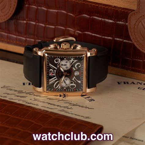 Franck Muller Cortez King Chronograph Rose Gold Ref K Cc