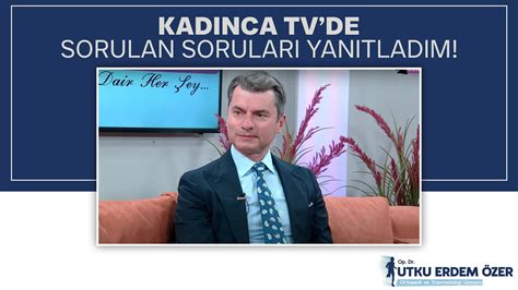 Kadınca TV de Sorulan Soruları Yanıtladım YouTube