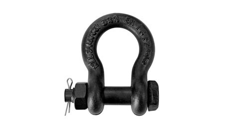 Black Bow Shackle Safety Pin Sonoss