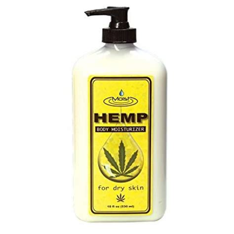 Moist Hemp Body Moisturizer 18 Oz